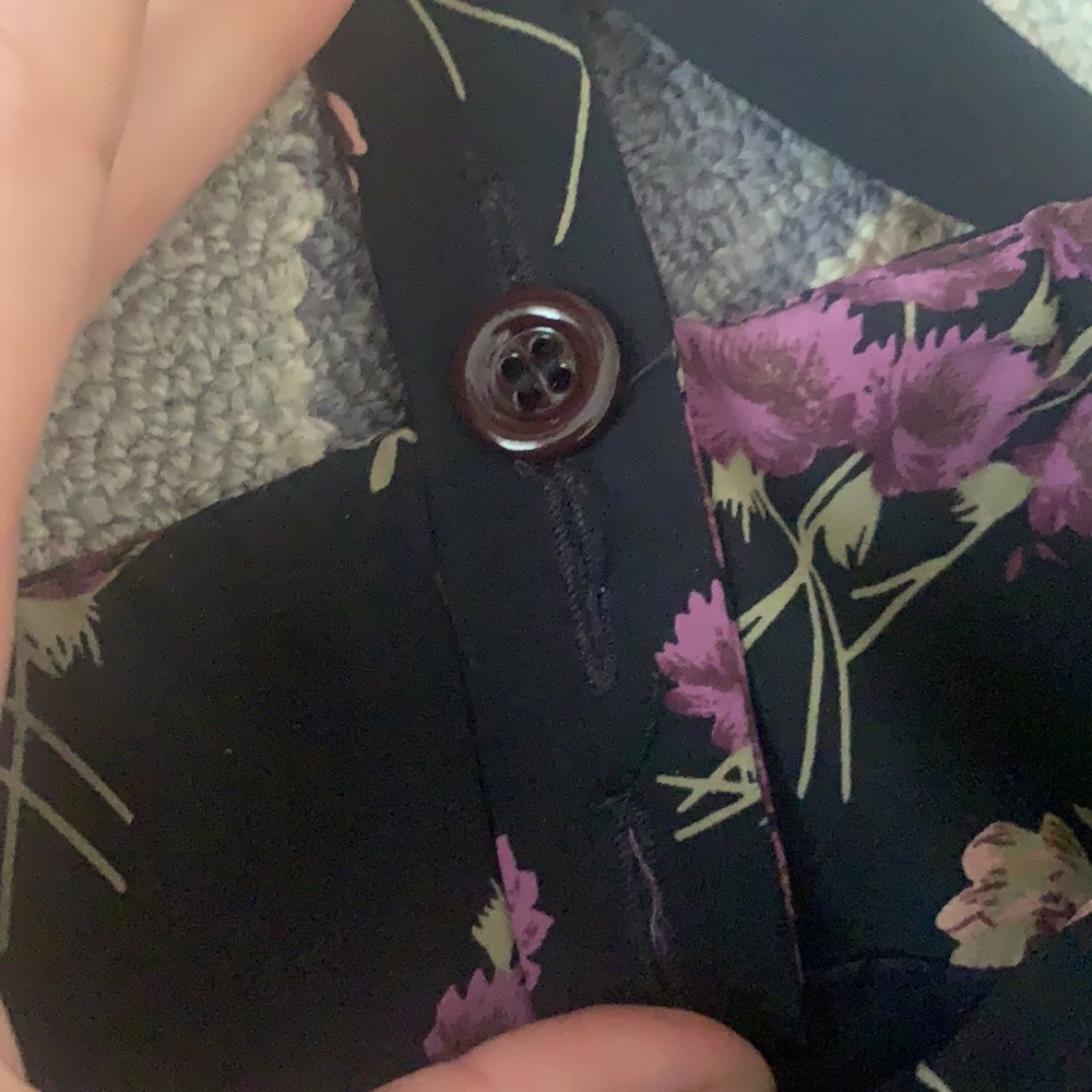 💜 VINTAGE BETSEY JOHNSON FLORAL BOW MINI/MIDI DRESS Y2K 90s COTTAGECORE XS S P - Picture 11 of 17